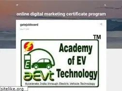 Sites similar to online-digital-marketing-certificate.blogspot.com