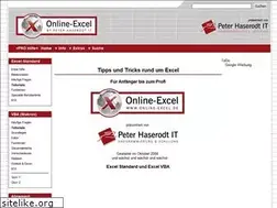 Sites similar to online-excel.de