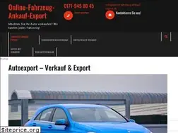 Sites similar to online-fahrzeug-ankauf-export.de