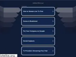 Sites similar to online-filmi.xyz