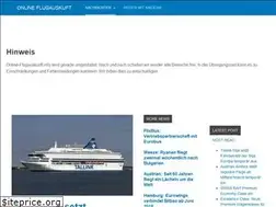 Sites similar to online-flugauskunft.info