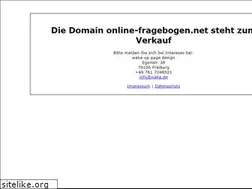 Sites similar to online-fragebogen.net