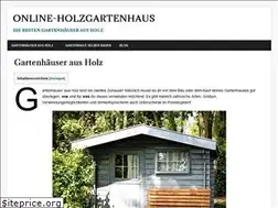 Sites similar to online-holzgartenhaus.de