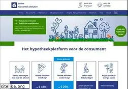 Sites similar to online-hypotheekafsluiten.nl