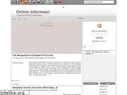 Sites similar to online-informasi.blogspot.com