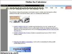 Sites similar to online-iso-calculator.com
