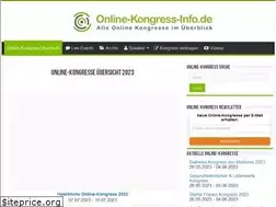 Sites similar to online-kongress-info.de