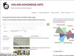Sites similar to online-kongresse.info