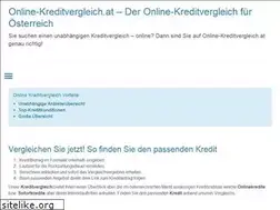 Sites similar to online-kreditvergleich.at