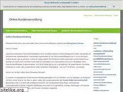 Sites similar to online-kundenverwaltung-blog.de