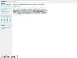 Sites similar to online-medical-dictionary.org