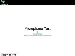 Sites similar to online-mic-test.com
