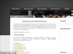Sites similar to online-nemet-portal.hu