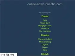 Sites similar to online-news-bulletin.com