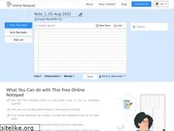 Sites similar to online-notepad.net