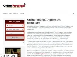Sites similar to online-paralegal-degree.org