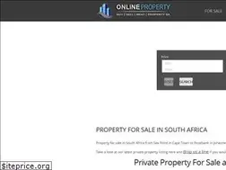 Sites similar to online-property.co.za