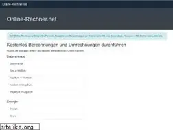 Sites similar to online-rechner.net