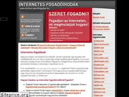 Sites similar to online-sportfogadas.hu