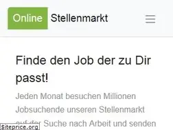 Sites similar to online-stellenmarkt.net