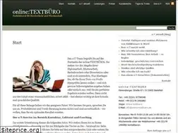 Sites similar to online-textbuero.de