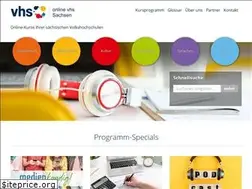 Sites similar to online-vhs-sachsen.de