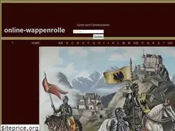 Sites similar to online-wappenrolle.com