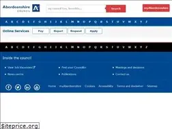 Sites similar to online.aberdeenshire.gov.uk