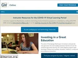 Sites similar to online.gwu.edu