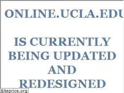Sites similar to online.ucla.edu