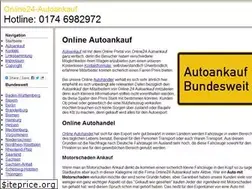 Sites similar to online24-autoankauf.de