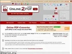 Sites similar to online2pdf.org