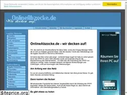 Sites similar to onlineabzocke.de