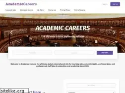 Sites similar to onlineacademicjobs.com