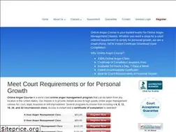 Sites similar to onlineangercourse.com