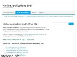 Sites similar to onlineapplications.co.za