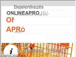 Sites similar to onlineapro.hu
