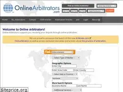 Sites similar to onlinearbitrators.com