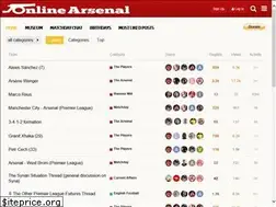 Sites similar to onlinearsenal.com