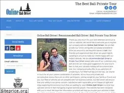 Sites similar to onlinebalidriver.com