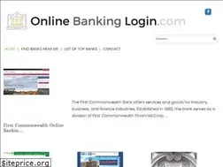 Sites similar to onlinebankinglogin.com