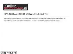 Sites similar to onlinebeamershop.nl