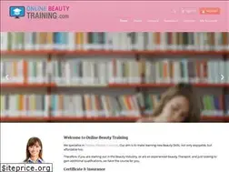 Sites similar to onlinebeautytraining.com