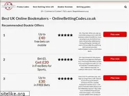 Sites similar to onlinebettingcodes.co.uk