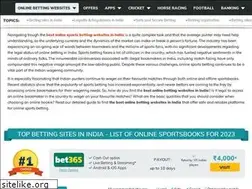 Sites similar to onlinebettingwebsites.in