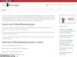 Sites similar to onlinebharatanatyam.com