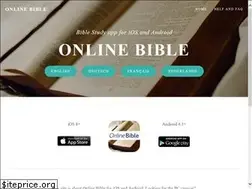 Sites similar to onlinebible.com