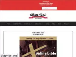 Sites similar to onlinebible.net