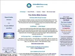Sites similar to onlinebiblecourses.org