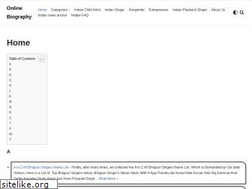 Sites similar to onlinebiography.in